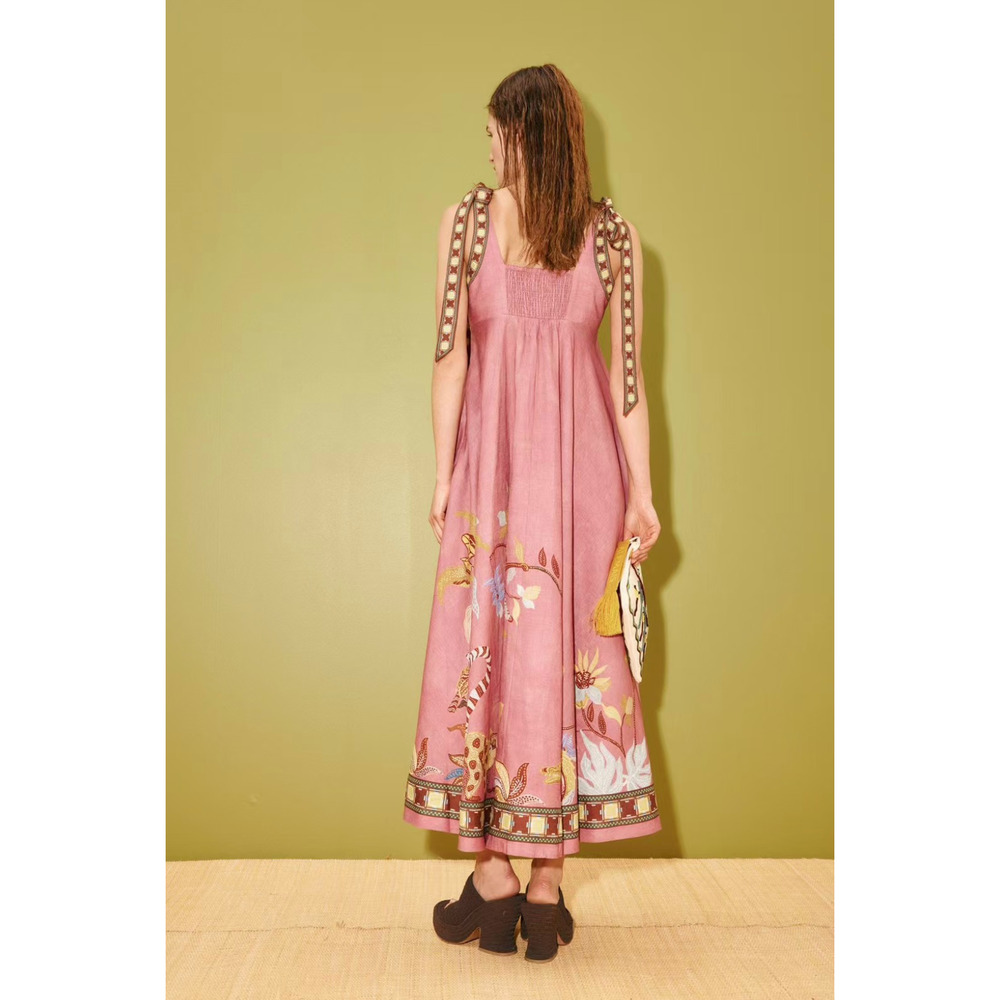 Alemais Zuri Ballet Sundress in Pink - Picture 4 of 9